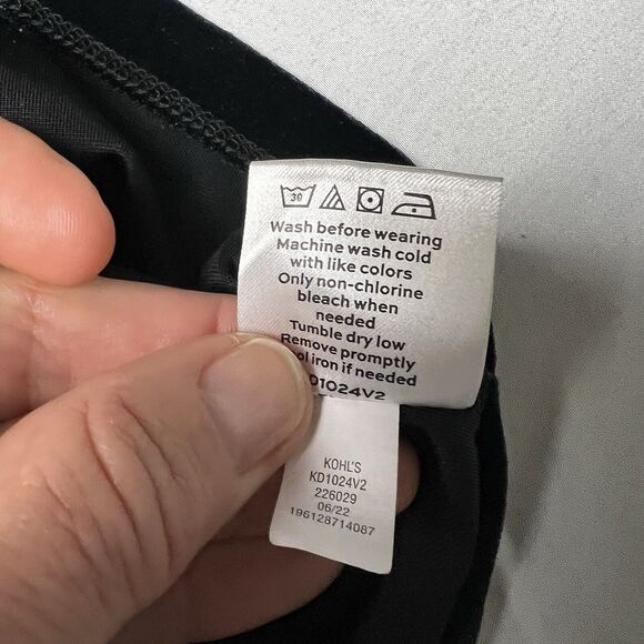 Draper James RSVP Size XXL Black Velvet Short Sleeve Holiday Whimsigoth Top - Picture 10 of 10